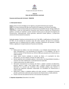 Anexo 8 Datos del administrador autorizado Financiera del