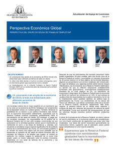 Perspectiva Económica Global – Abril 2016