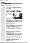 Julio Lacarra, por derecho de autor 15-12-01