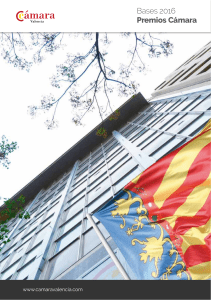 Premios Cámara Bases 2016 - Cámara de Comercio de Valencia