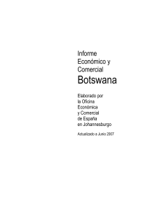 Botswana - Comercio.es