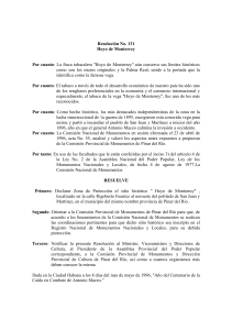 Res 131 Hoyo de Monterrey