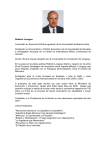 CV (breve) Roberto Lavagna
