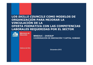 SKILLS COUNCILS - Textos Escolares