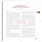 Globalización y gobernabilidad en Asia - Anuario Asia