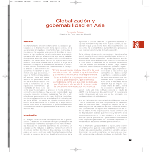 Globalización y gobernabilidad en Asia - Anuario Asia