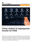 Cómo reducir la segregación escolar en Chile