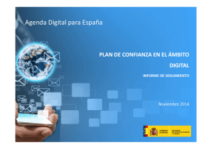3er trimestre 2014 - Agenda Digital para España
