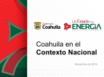 Coahuila en el Contexto Nacional