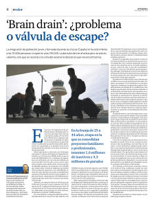 `Brain drain`: &iquest;problema o v&aacute;lvula de escape?