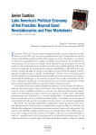 Javier Santiso Latin America`s Political Economy of the Possible