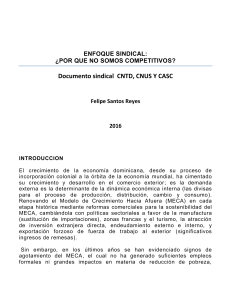 Documento sindical CNTD, CNUS Y CASC