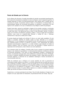 Pacto de Estado por la Ciencia - Sociedad Española de Genética