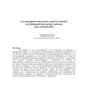 Los pescadores del sector social en Sinaloa y la búsqueda de