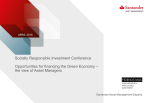 Socially Responsible Investment Conference Opportunities for