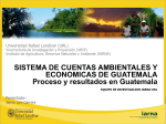 Jaime Luis Carrera. Sistema de Cuentas Ambientales y Económicas
