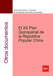 XII Plan Quinquenal de la República Popular China