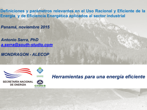 Conceptos /parametros relevantes