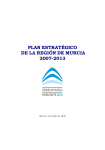plan estratégico de la región de murcia 2007-2013