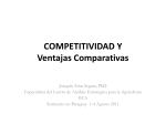 COMPETITIVIDAD Y Ventajas Comparativas