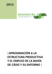 Estudio económico y productivo de la Bahía de Cádiz y Jerez