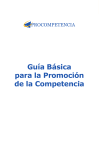 Guía Básica para la Promoción de la Competencia