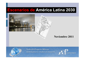 Escenarios América Latina 2030