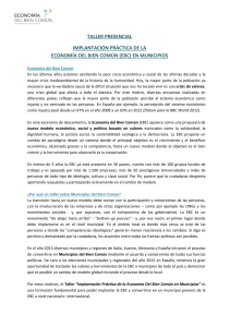 Taller Municipio del Bien Común. Valencia