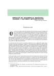 Modelos de Desarrollo Regional: Teorías y factores determinantes