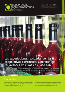 Revista nº 26 - Abril 2016 - Cooperativas Agro