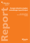 Energía-industria-empleo: metodología Input/Output