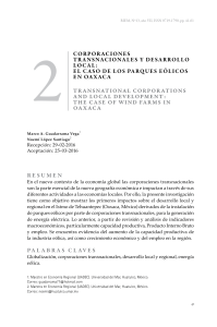 CORPORACIONES TRANSNACIONALES Y DESARROLLO LOCAL