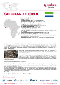 sierra leona - Cambra de Comer&ccedil; de Tarragona