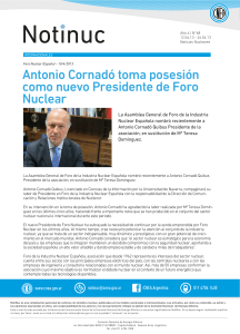 Antonio Cornadó toma posesión como nuevo Presidente de