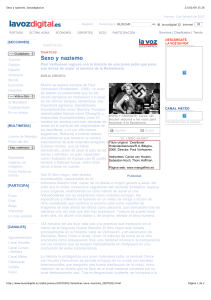 Sexo y nazismo. lavozdigital.es