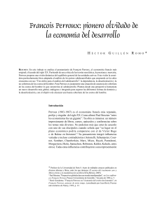 Francois Perroux: pionero olvidado de la