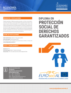 diploma en protección social de derechos garantizados