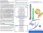 Reconversión Monetaria - Universidad Nacional Experimental