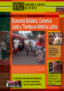 Economía Solidaria, Comercio Justo y Tiendas en América Latina