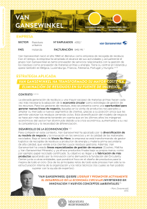 van gansewinkel - Laboratorio de ecoinnovaci&oacute;n
