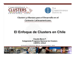 El Enfoque de Clusters en Chile