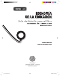 ECONOMÍA DE lA EDuCACióN - Repositorio de la Universidad