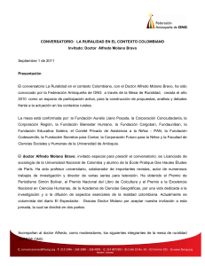 Doctor Alfredo Molano Bravo Septiembre 1 de 2011