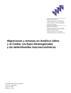 Migraciones y remesas en América Latina y el Caribe: Los flujos