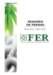 Mayo 2015 - Federación Española de la Recuperación y el Reciclaje