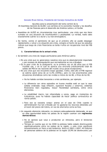 Gonzalo Rivas Gómez, Presidente del Consejo Consultivo de