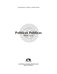 Políticas Públicas - División de Ciencias Sociales y Humanidades