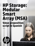 Value proposition script in Spanish
