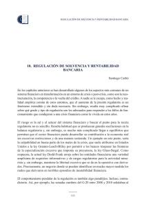 Regulación de solvencia y rentabilidad bancaria - FEF