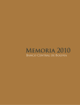 Memoria 2010 - Maria Lorca